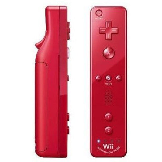 Nintendo Wii Motion Plus Remote Controller Red OEM from 2P Gaming