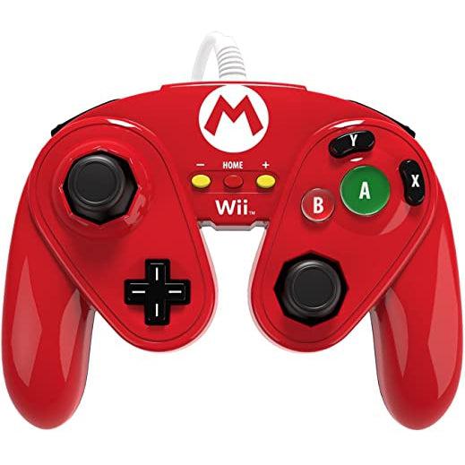 Nintendo Wii Red Mario Wired Fight Pad for Wii/Wii U OEM from 2P Gaming
