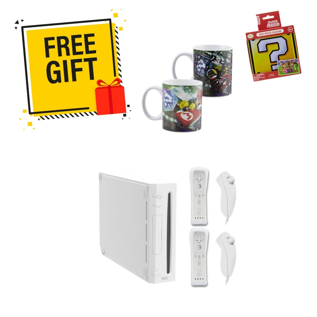 Nintendo Switch Wii White Amazon.com: Nintendo Replacement Wii Console, White - No