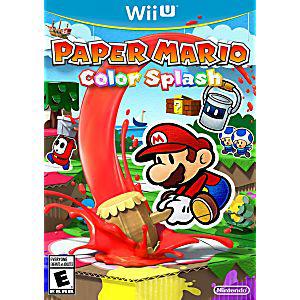 Paper Mario Color Splash Nintendo Wii U Game from 2P Gaming