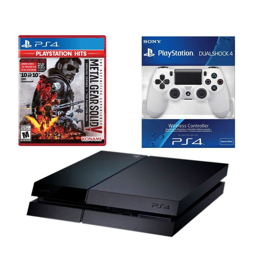 Playstation 4 PS4 500GB Console Bundle with New Controller + New Game from 2P Gaming