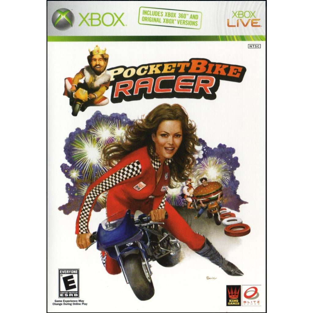 Pocket Bike Racer Microsoft Original Xbox Game from 2P Gaming