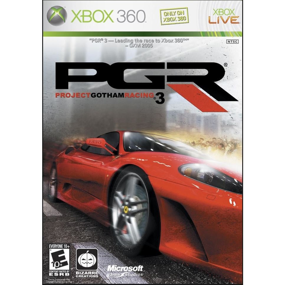 Project Gotham Racing 3 Microsoft Xbox 360 Game from 2P Gaming
