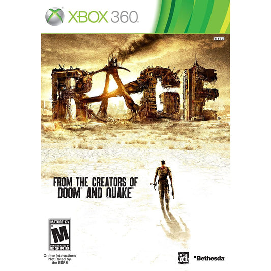 Rage Microsoft Xbox 360 Game from 2P Gaming