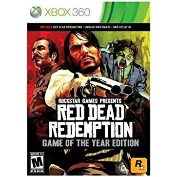 Red Dead Redemption Game of the Year Edition Microsoft Xbox 360 Game from 2P Gaming