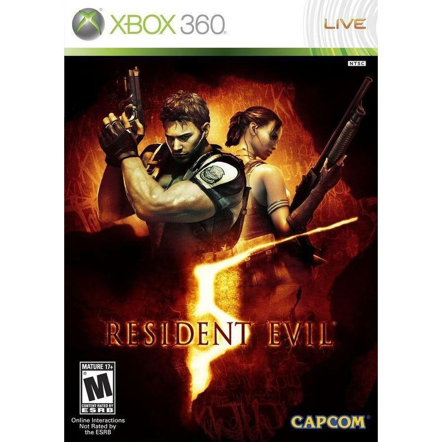Resident Evil 5 Microsoft Xbox 360 Game from 2P Gaming