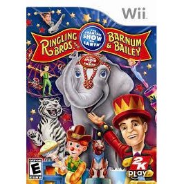 Ringling Bros. and Barnum & Bailey Circus Nintendo Wii Game from 2P Gaming