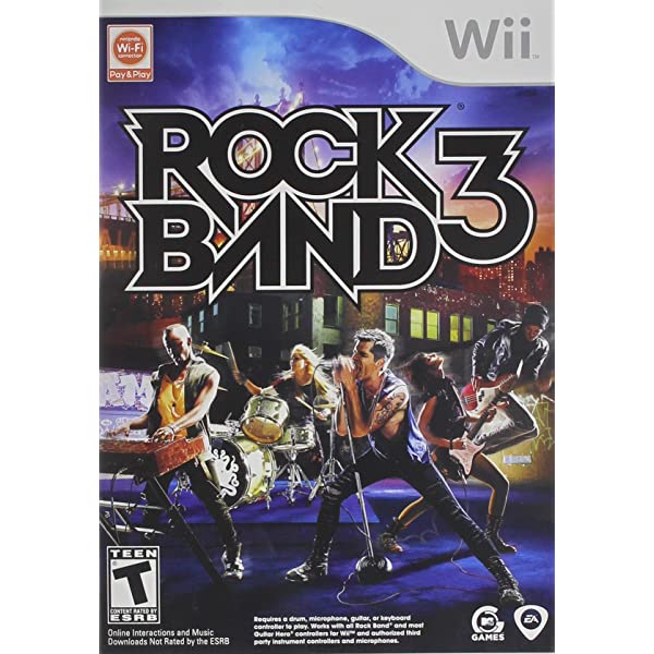 Rock Band 3 Nintendo Wii Game from 2P Gaming