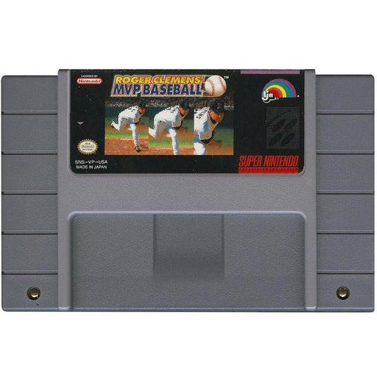 Roger Clemen's MVP Baseball Super Nintendo SNES Game from 2P Gaming