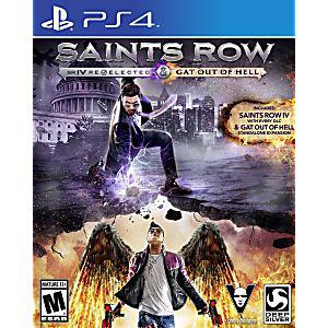 Saints Row IV Re-Elected & Cat Out of Hell PS4 PlayStation 4 Game from 2P Gaming