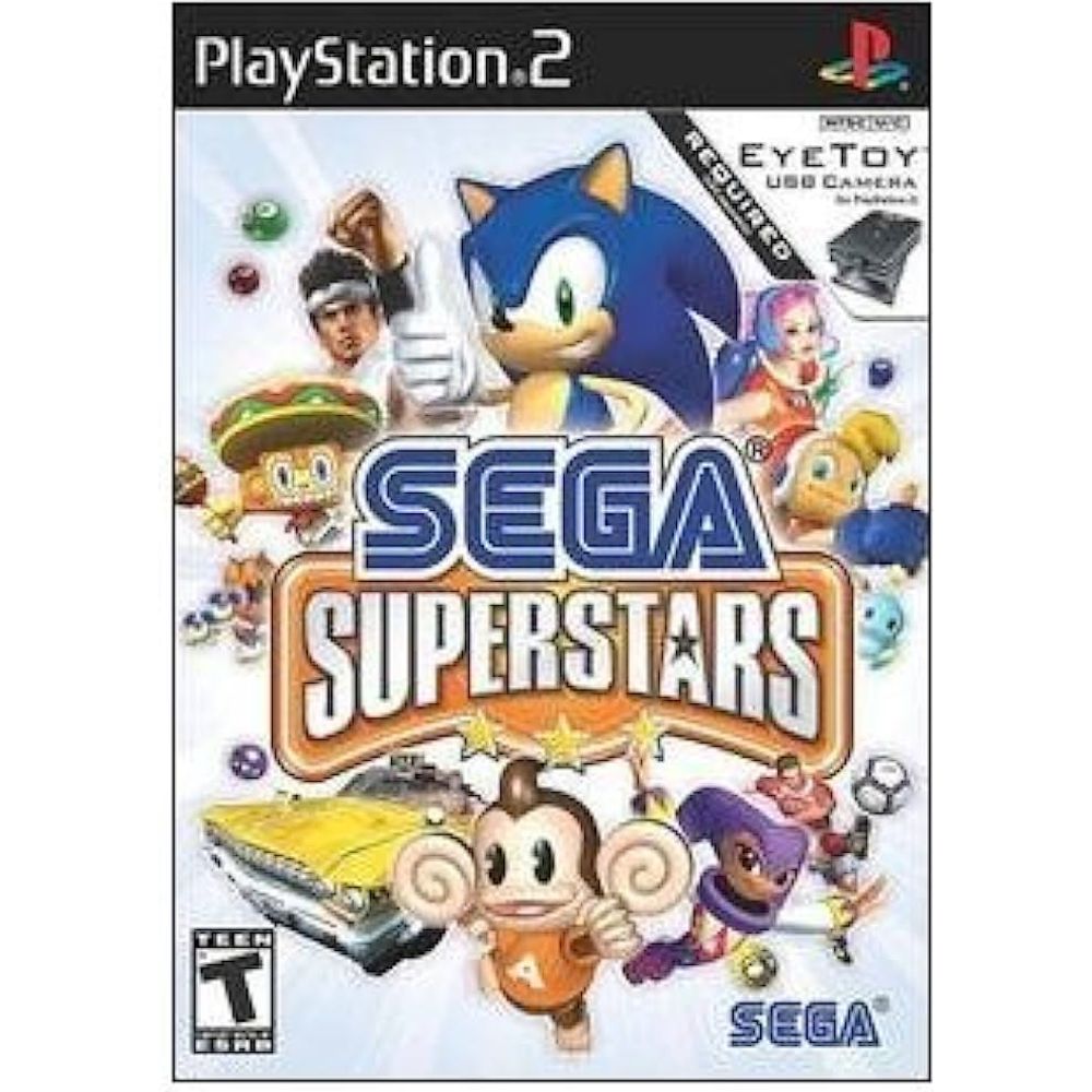 Sega Superstars Sony PlayStation 2 PS2 Game from 2P Gaming