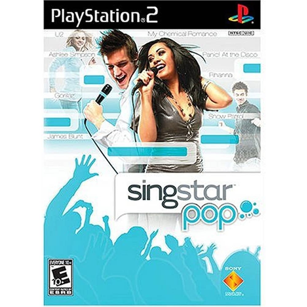 Singstar Pop Sony PS2 PlayStation 2 Game from 2P Gaming
