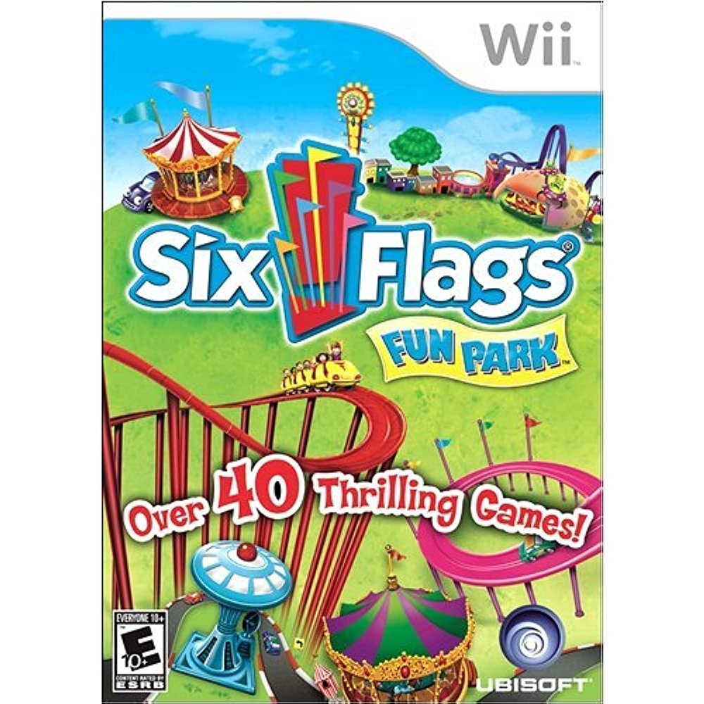 Six Flags Fun Park Nintendo Wii Game from 2P Gaming