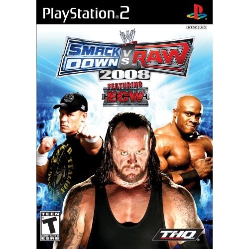 Smack Down Vs Raw 2008 PS2 PlayStation 2 Game (Disc Only) from 2P Gaming