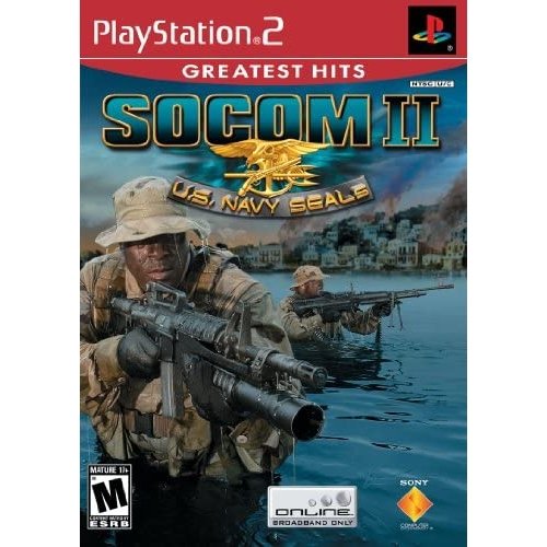 Socom 2 US Navy Seals Greatest Hits PS2 PlayStation 2 Game from 2P Gaming