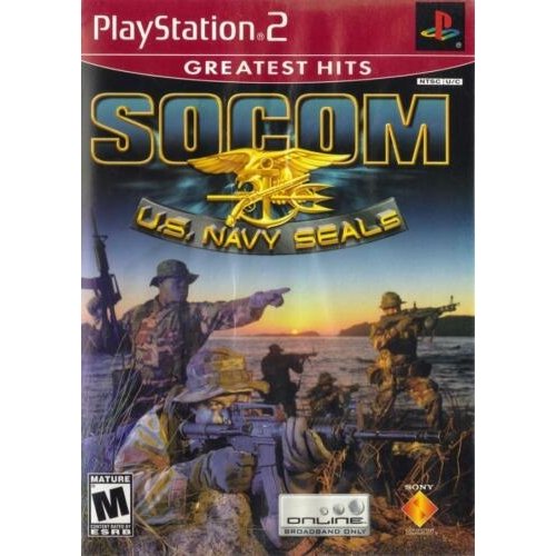 Socom US Navy Seals Greatest Hits PS2 PlayStation 2 Game from 2P Gaming