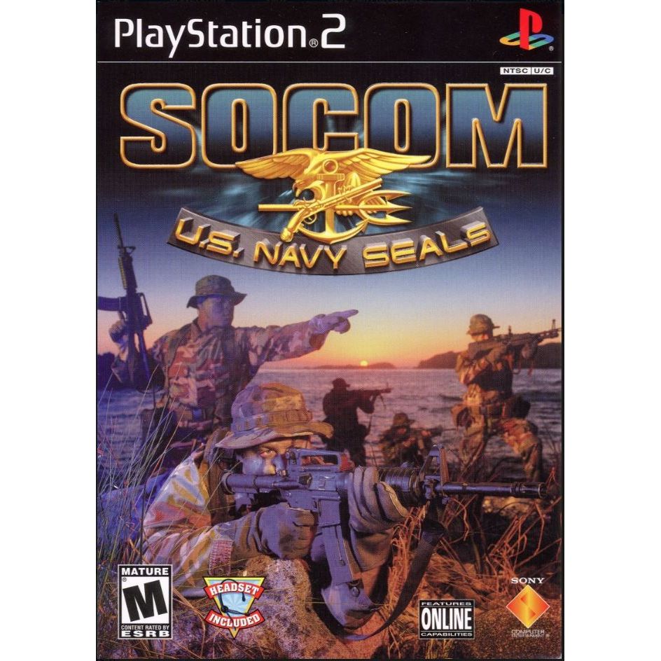 SOCOM US Navy Seals Sony PS2 PlayStation 2 Game from 2P Gaming
