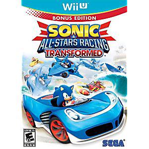 Sonic & All-Star Racing Transformed Bonus Edition Nintendo Wii U Game from 2P Gaming