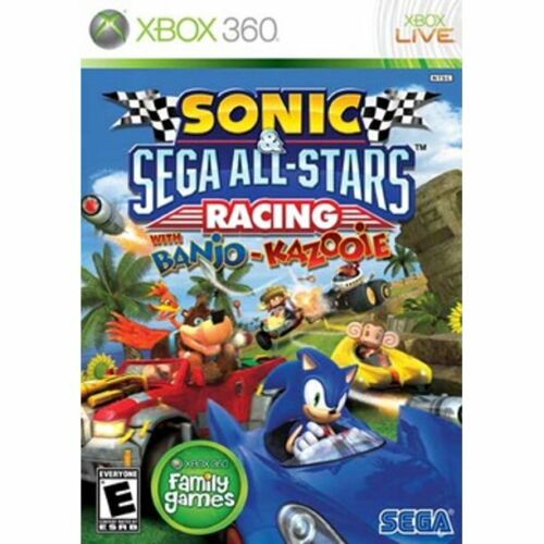 Sonic & Sega All-Stars Racing with Banjo-Kazooie Microsoft Xbox 360 Game from 2P Gaming