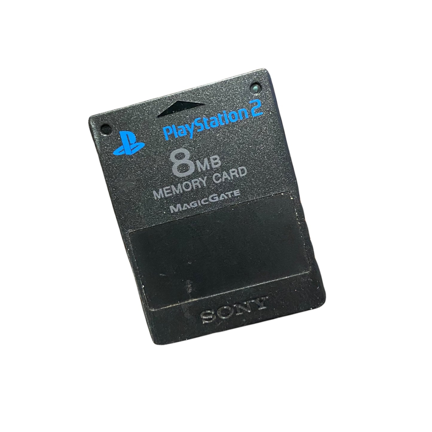 Sony PlayStation 2 PS2 8MB MagicGate Memory Card - Black from 2P Gaming