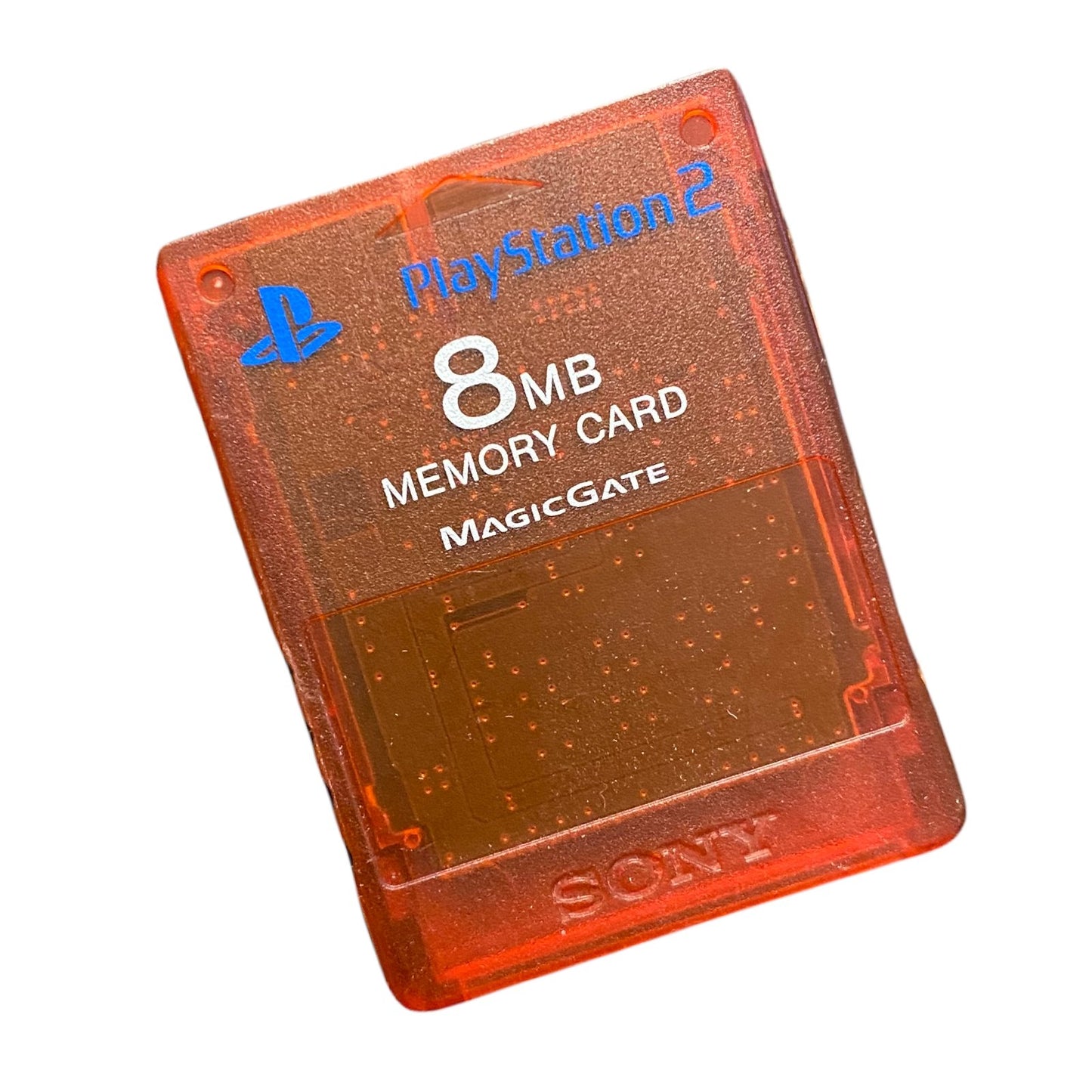 Sony PlayStation 2 PS2 8MB MagicGate Memory Card - Red from 2P Gaming