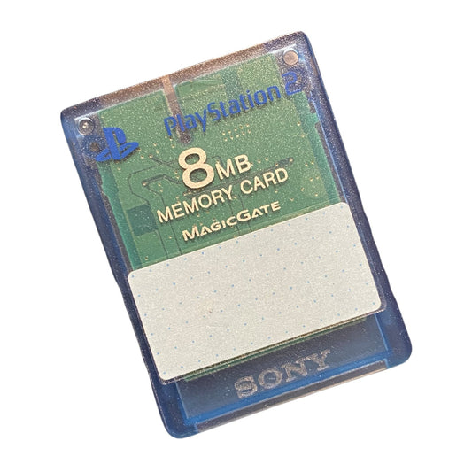 Sony PlayStation 2 PS2 8MB Memory Card - Blue from 2P Gaming