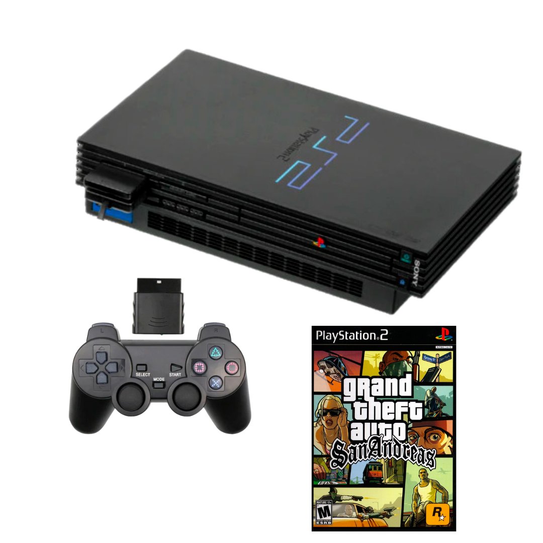 Sony Playstation 2 PS2 Console Bundle - YOU CHOOSE! - Wireless Controllers from 2P Gaming