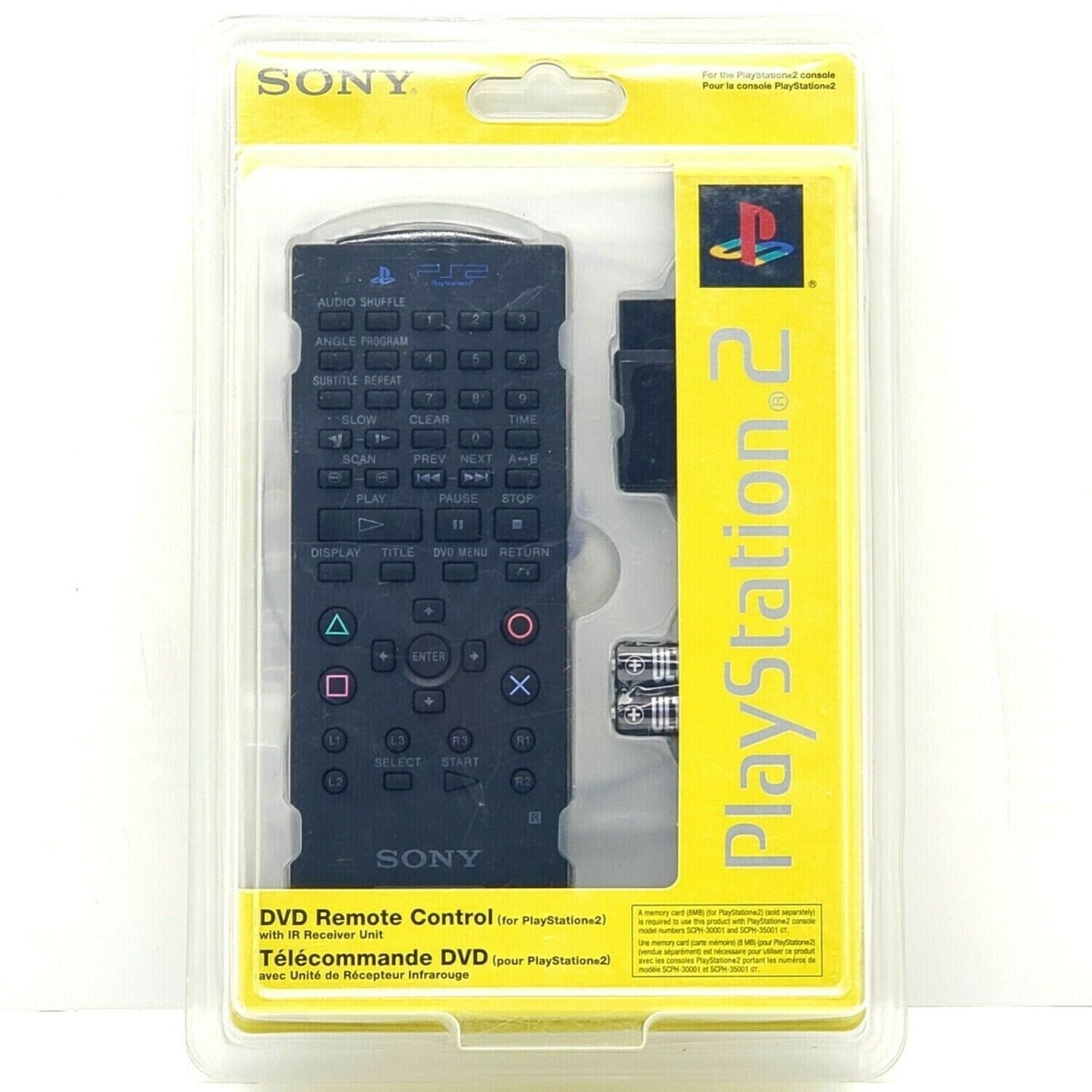 SONY PlayStation 2 PS2 DVD Remote Control - BRAND NEW from 2P Gaming