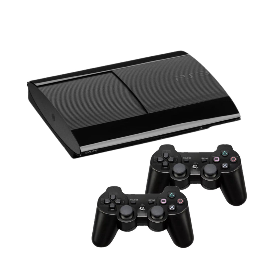 Sony PlayStation 3 Console PS3 Slim Black Bundle Controller & offers power cord