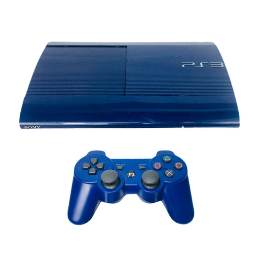 SONY PlayStation 3 Super Slim Console 250GB Limited Edition Blue Azure from 2P Gaming
