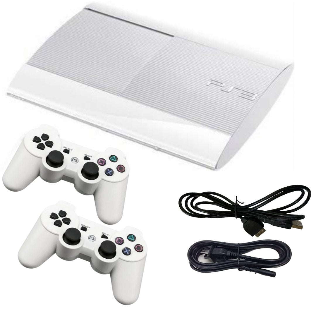 SONY PlayStation 3 Super Slim Console 500GB Limited Edition White from 2P Gaming