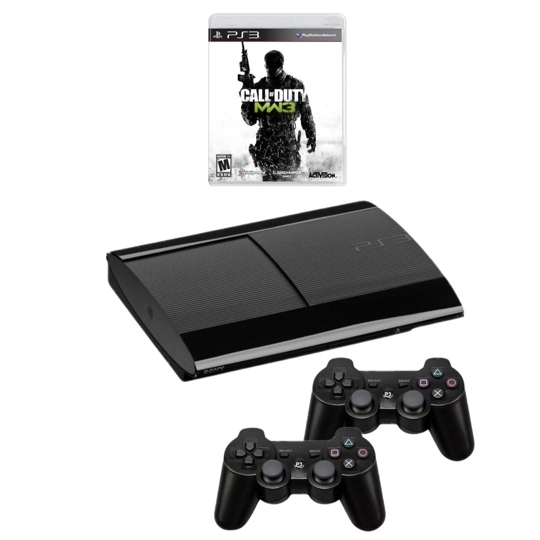 SONY PlayStation 3 Super Slim 250GB Console New Call Of Duty MW3 from 2P Gaming
