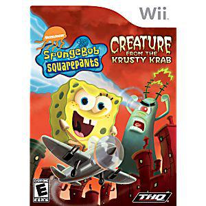 SpongeBob SquarePants Creature from Krusty Krab Nintendo Wii Game from 2P Gaming
