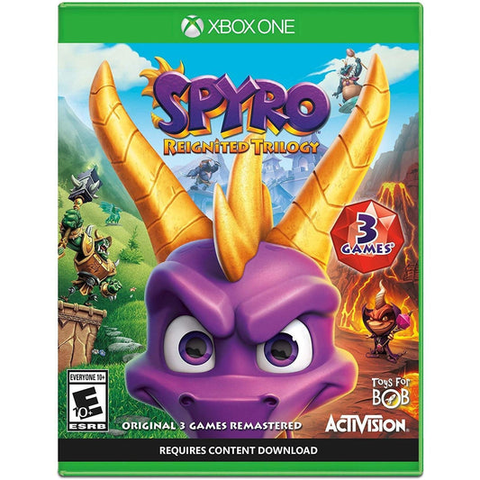 Spyro Reignited Trilogy Microsoft Xbox One Game from 2P Gaming