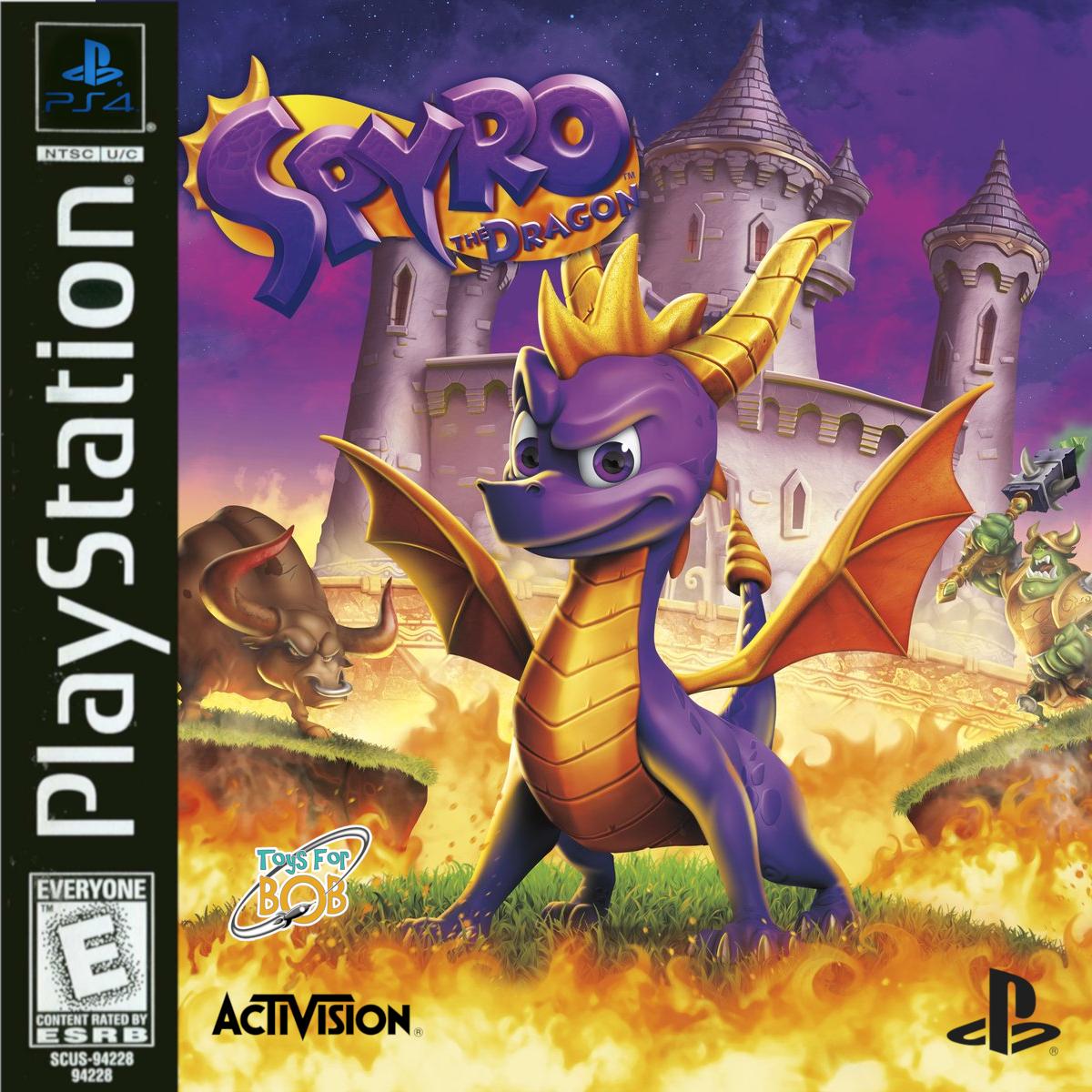 Spyro The Dragon PlayStation 1 Game from 2P Gaming
