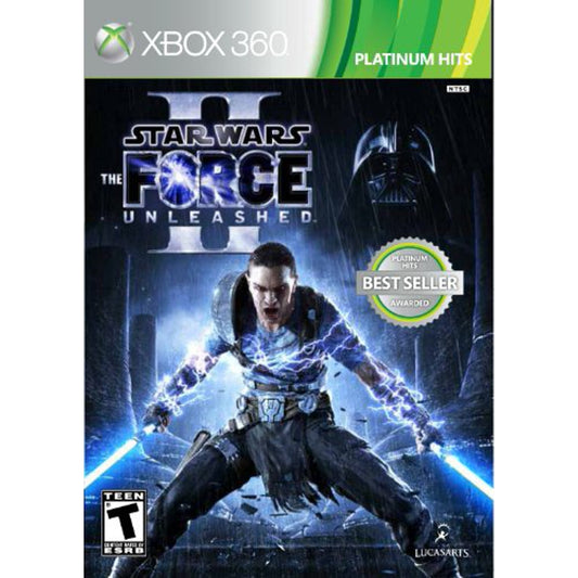 Star Wars The Force Unleashed 2 II Platinum Hits Microsoft Xbox 360 Game from 2P Gaming