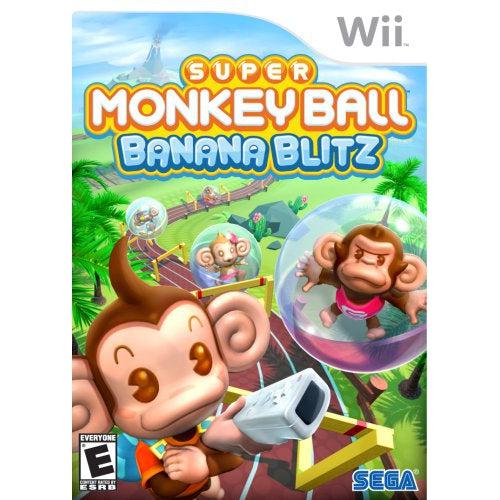 Super Monkey Ball Banana Blitz Nintendo Wii Game from 2P Gaming