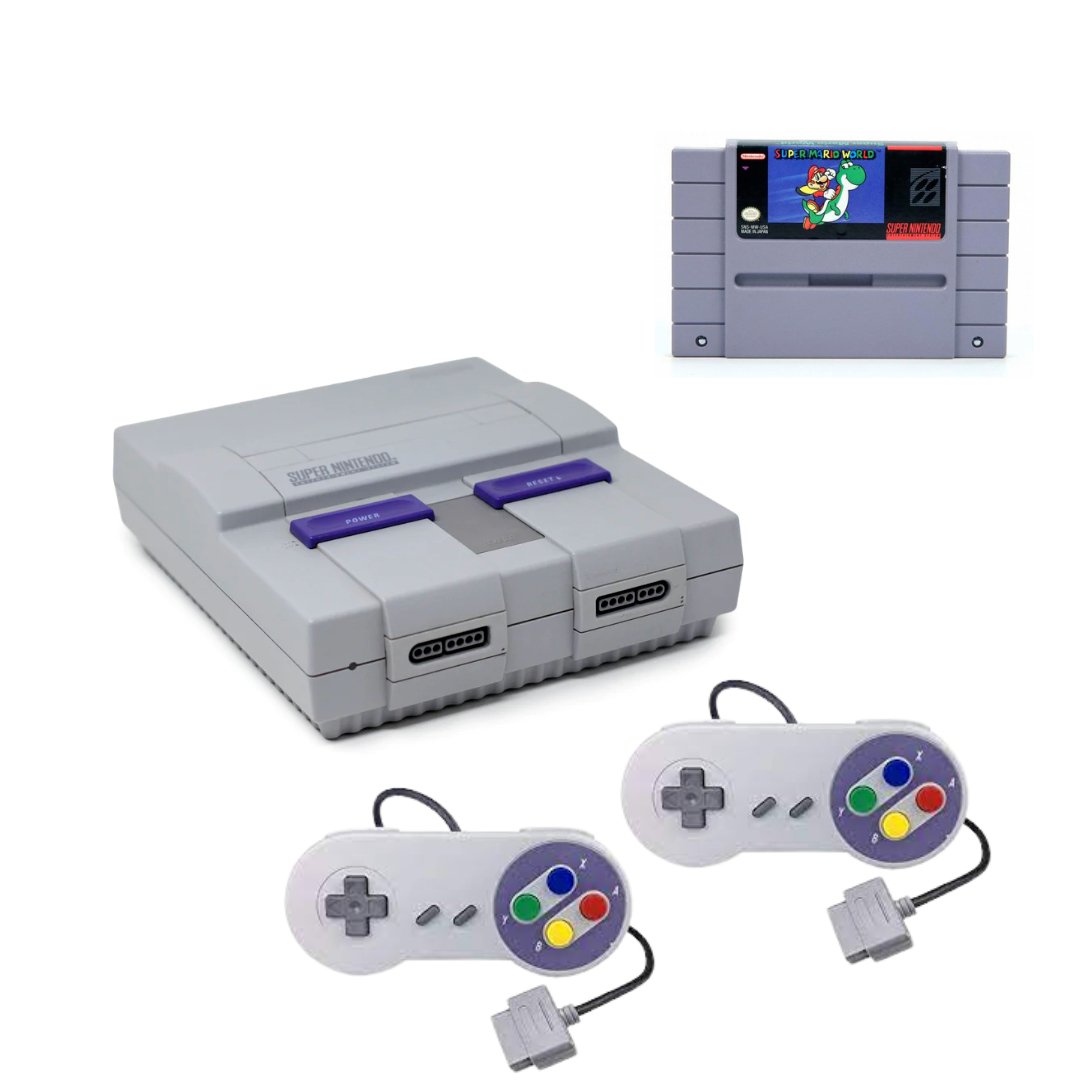 Super Nintendo SNES Console Bundle - You Choose! from 2P Gaming