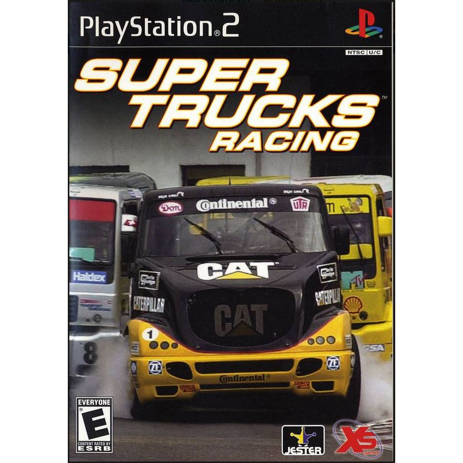 jeu SUPER TRUCKS pour PLAYSTATION 2 francais game race course camion