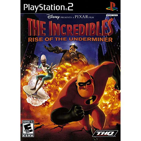 The Incredibles Rise Of The Underminer Sony PS2 PlayStation 2 Game - 2P Gaming