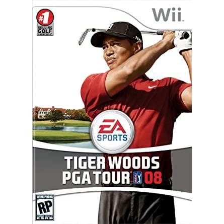 Tiger Woods PGA Tour 08 Nintendo Wii Game - 2P Gaming