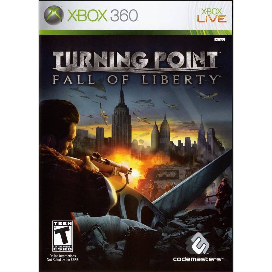 Turning Point Fall of Liberty Microsoft Xbox 360 Game from 2P Gaming