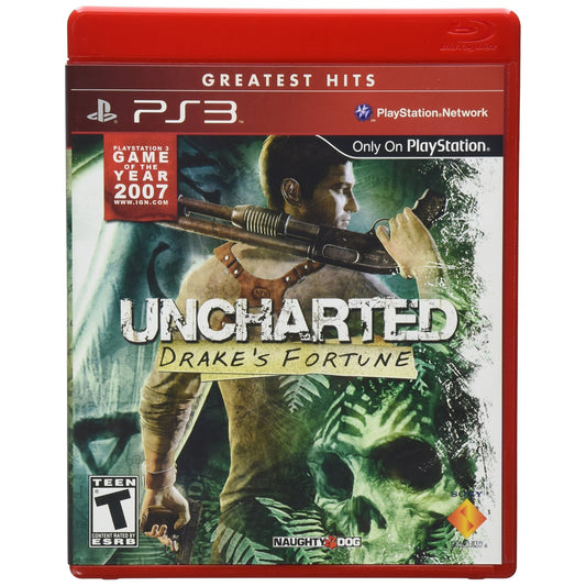 Uncharted Drake's Fortune PS3 PlayStation 3 Game Greatest Hits - 2P Gaming