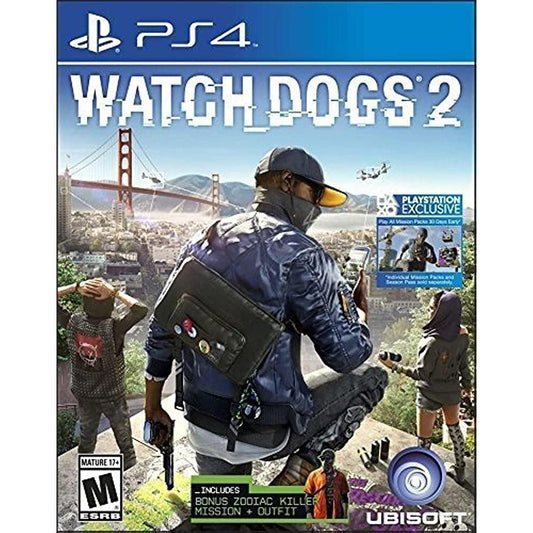 Watch Dogs 2 PS4 PlayStation 4 Game - 2P Gaming