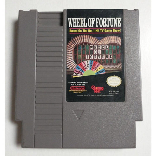 Wheel Of Fortune Nintendo NES Game - 2P Gaming