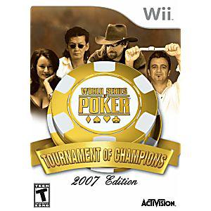 World Series of Poker Tournament of Champions 2007 Nintendo Wii Game - 2P Gaming