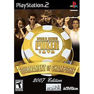 World Series of Poker Tournament of Champions 2007 Sony PS2 PlayStation 2 Game - 2P Gaming