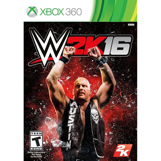 WWE 2K16 Stone Cold Steve Austin Cover Xbox 360 Game from 2P Gaming