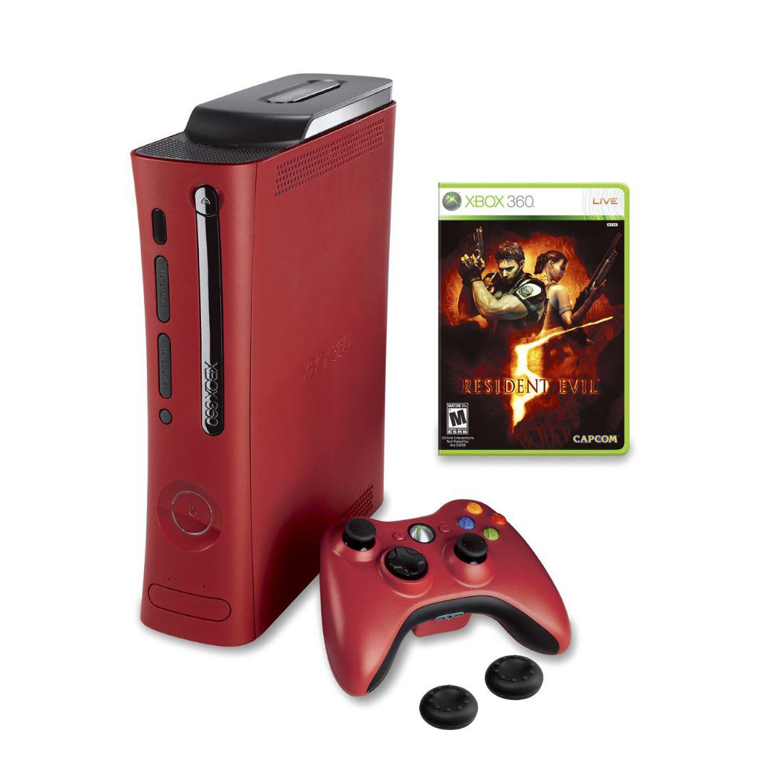 Xbox 360 Resident Evil 5 Elite Red Console- 120GB from 2P Gaming