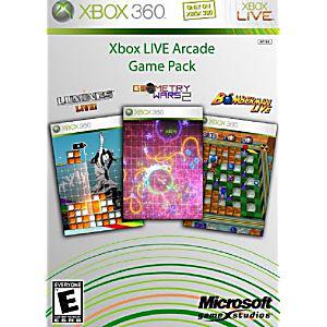 Xbox LIVE Arcade Game Pack Microsoft Xbox 360 Game from 2P Gaming